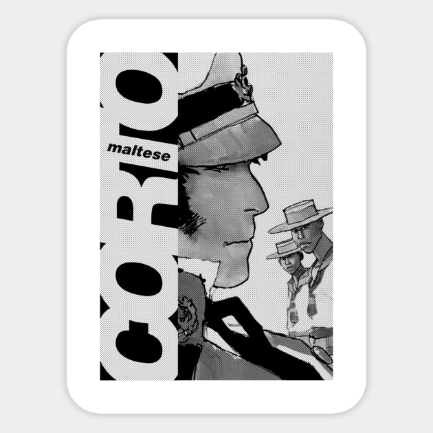 Corto Maltese Sticker by workshop71